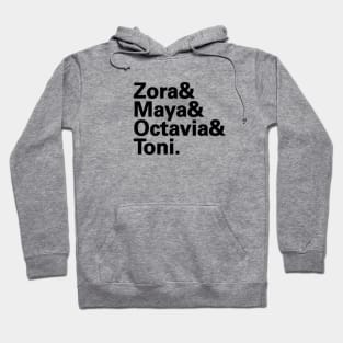 Black Female Authors Hoodie